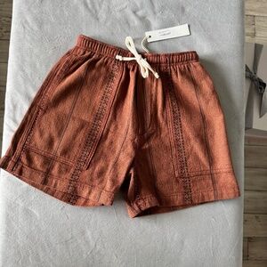 Imogene + Willie Lagos Lounge Short in Brown XS